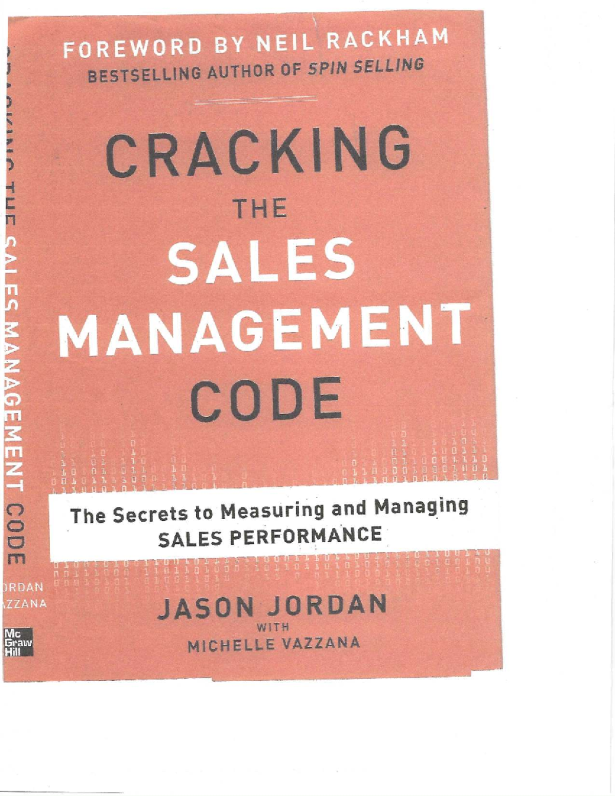 Cracking the Sales Management Code: Insights and Metrics for RDAN ...
