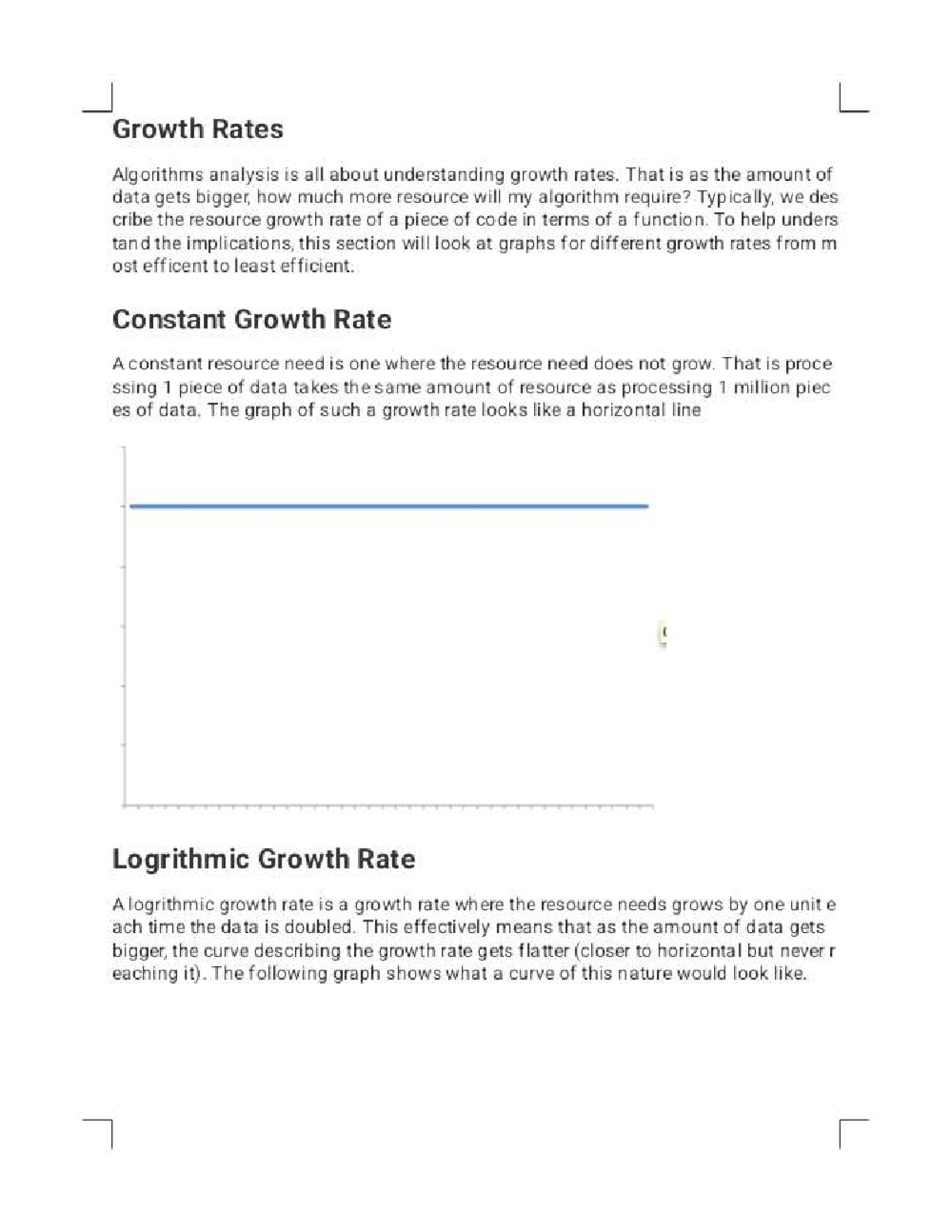 Algorithm Growth Rates Analysis: Understanding Resource Needs - Studocu