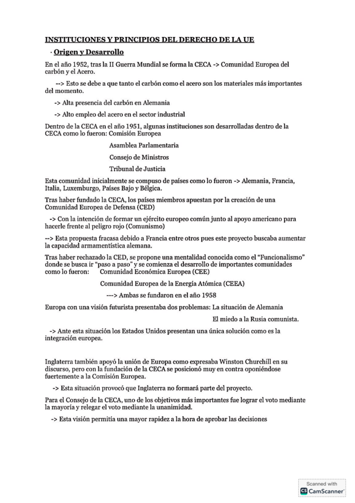 Tema 1 belen - Nose - INSTITUCIONES Y PRINCIPIOS DEL DERECHO DE LA UE ...