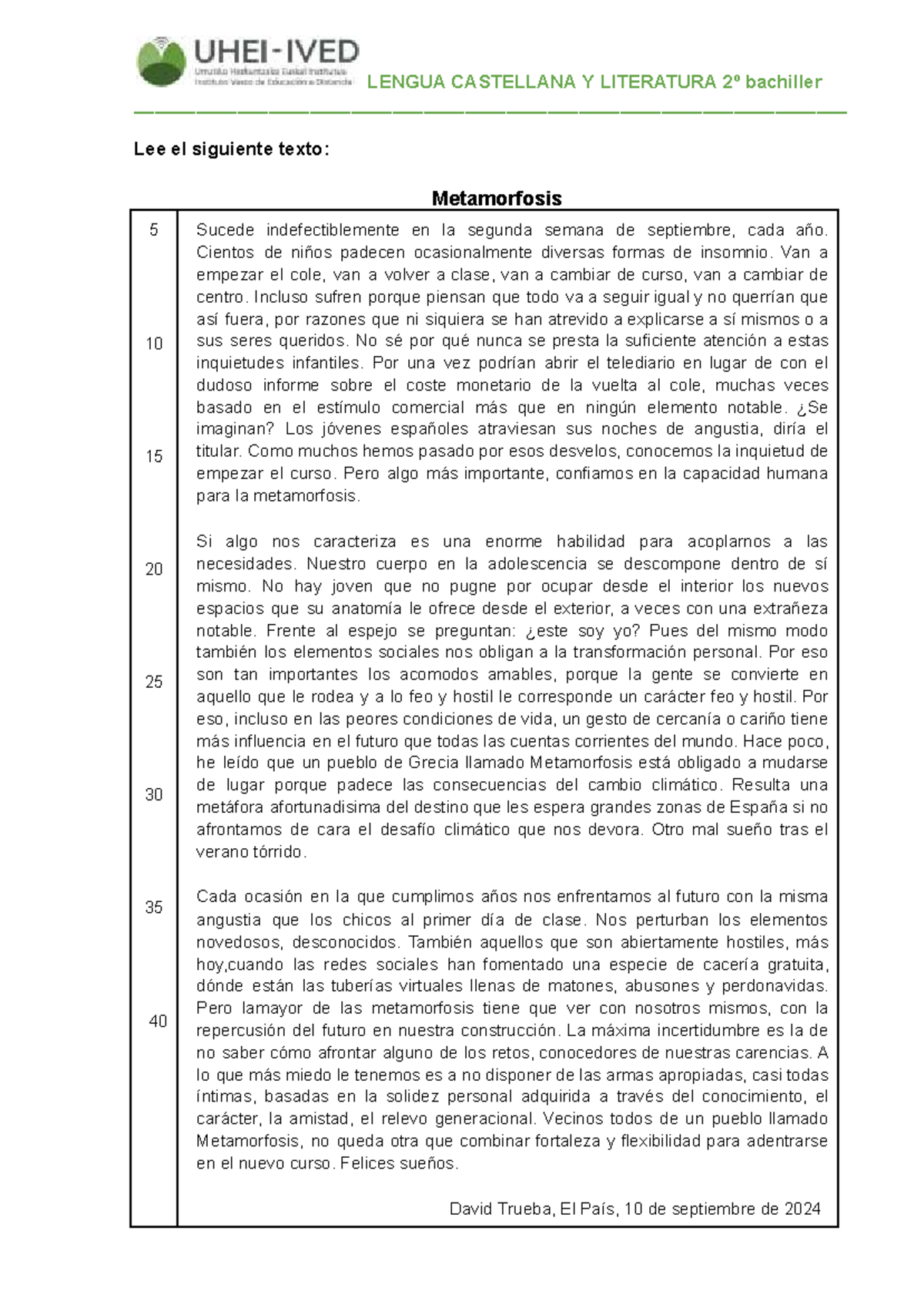 LENGUA CASTELLANA Y LITERATURA 2º Bachiller: Análisis de Oraciones en ...