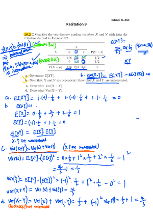 CIS 321 Probability Statistics Quiz - Studocu