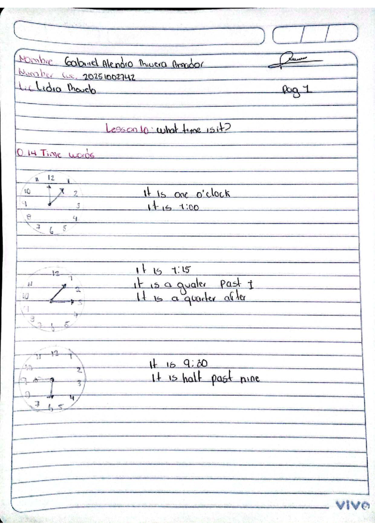 U3T2a37 Lesson 10: Understanding Time Expressions - Studocu