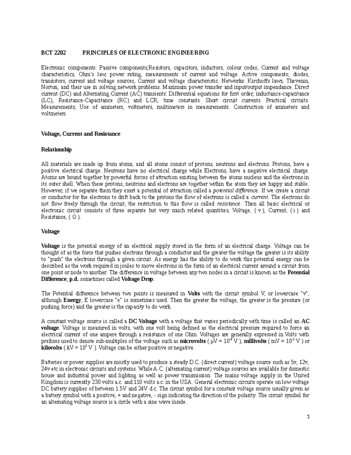 Lesson 1 - Classification OF Computers- Classroom Notes - TOPIC ...