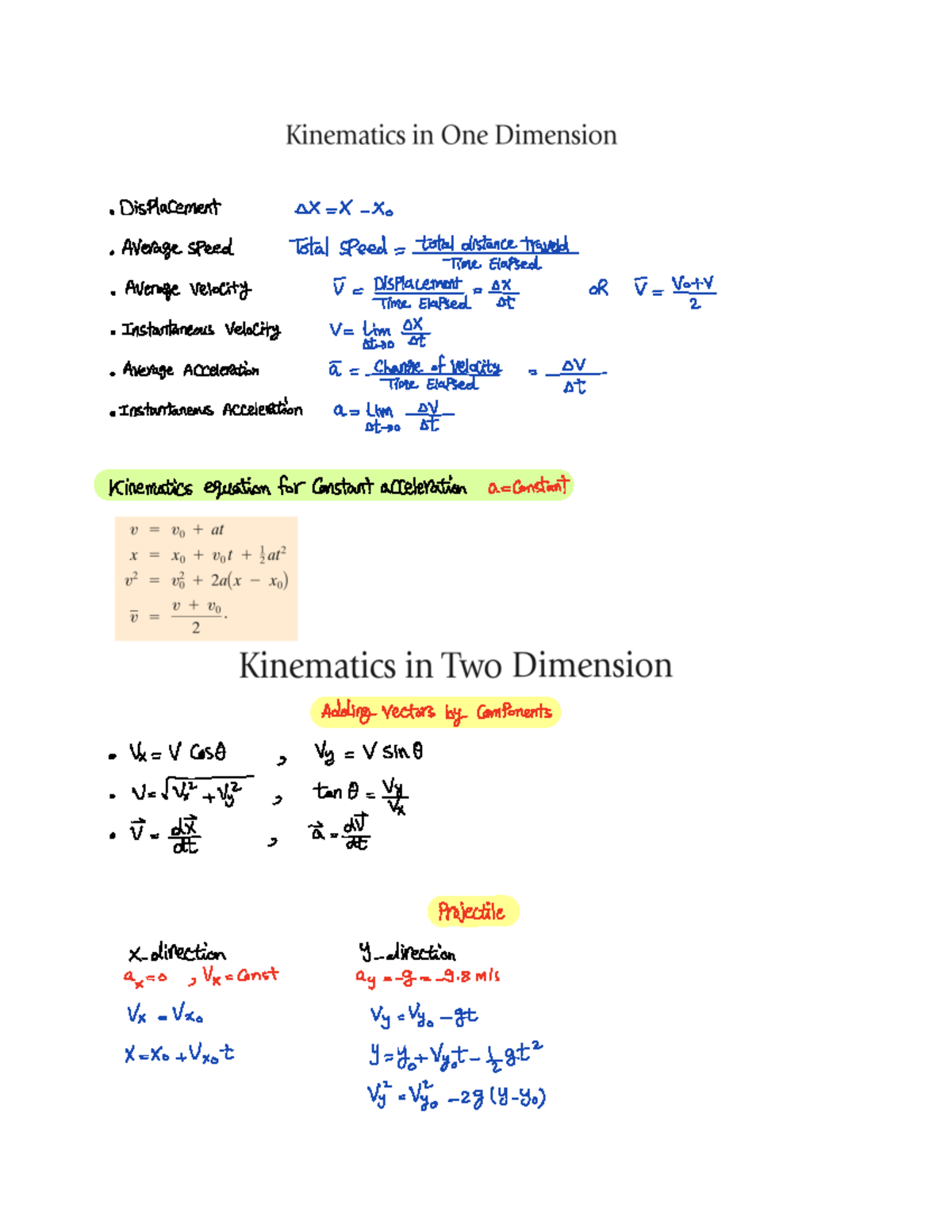 Summary of Physics I - Studocu