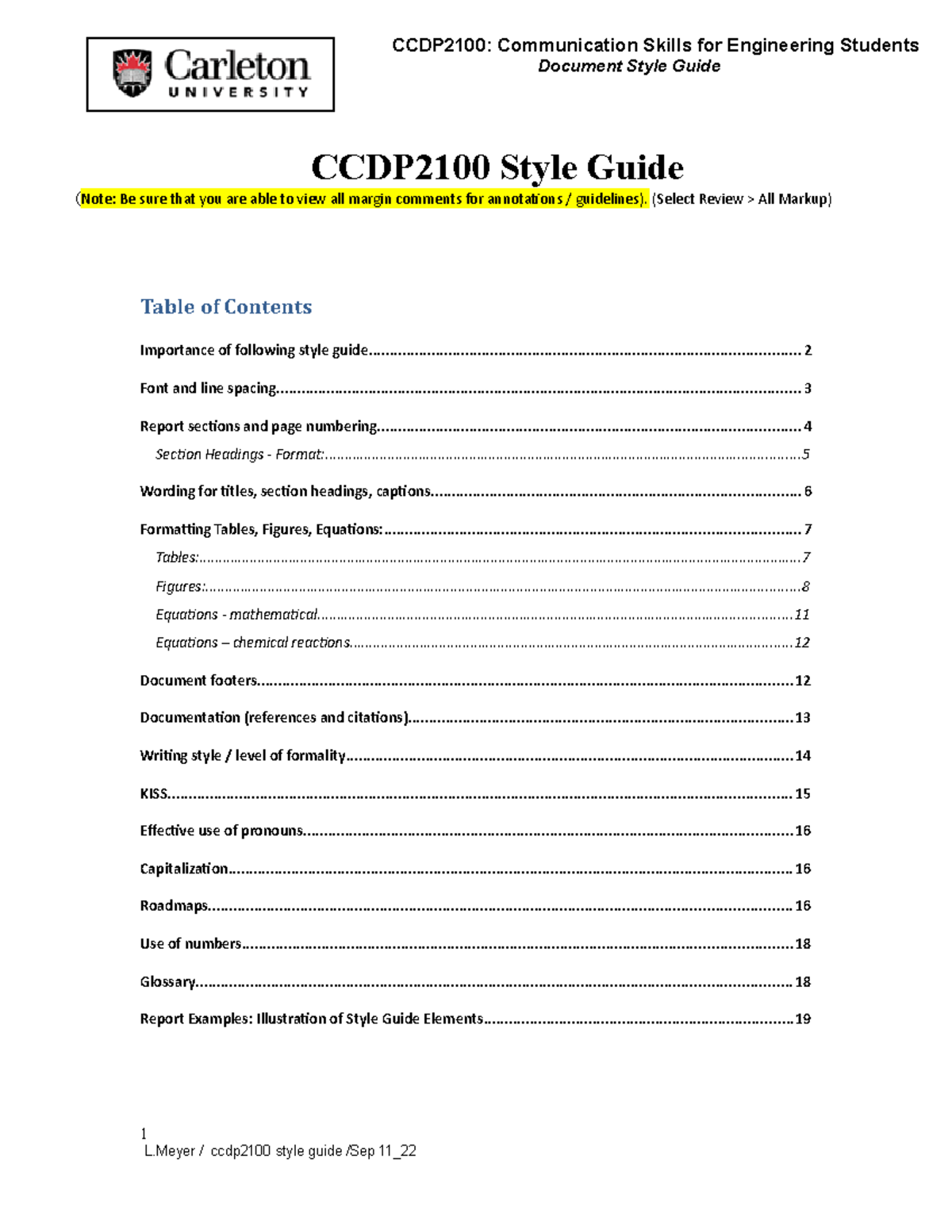 CCDP2100 Document Style Guide: Formatting and Writing Best Practices ...