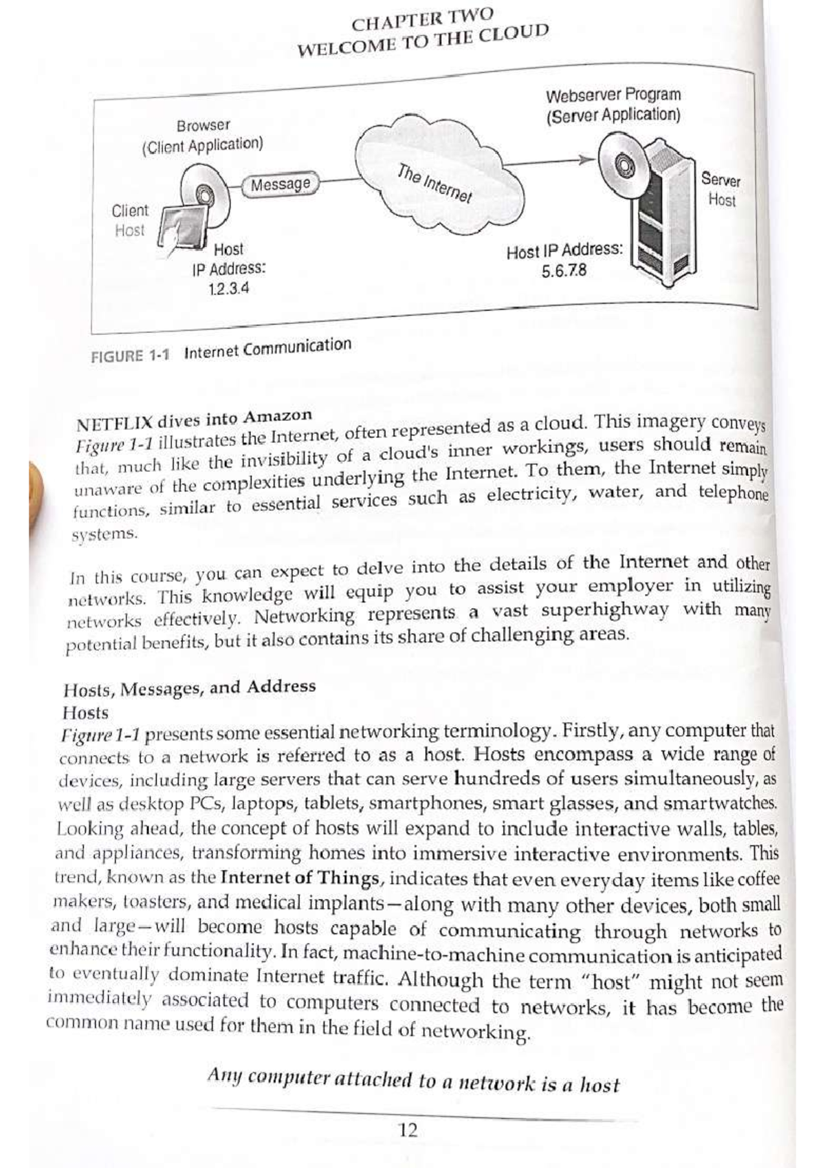 Data Comm 2 - Chapter 1: Introduction to Networking and the Cloud - Studocu