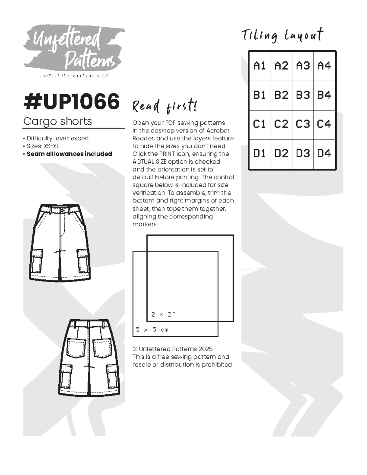 Unfettered Patterns Sewing Guide UP1066 - Expert Level - Studocu
