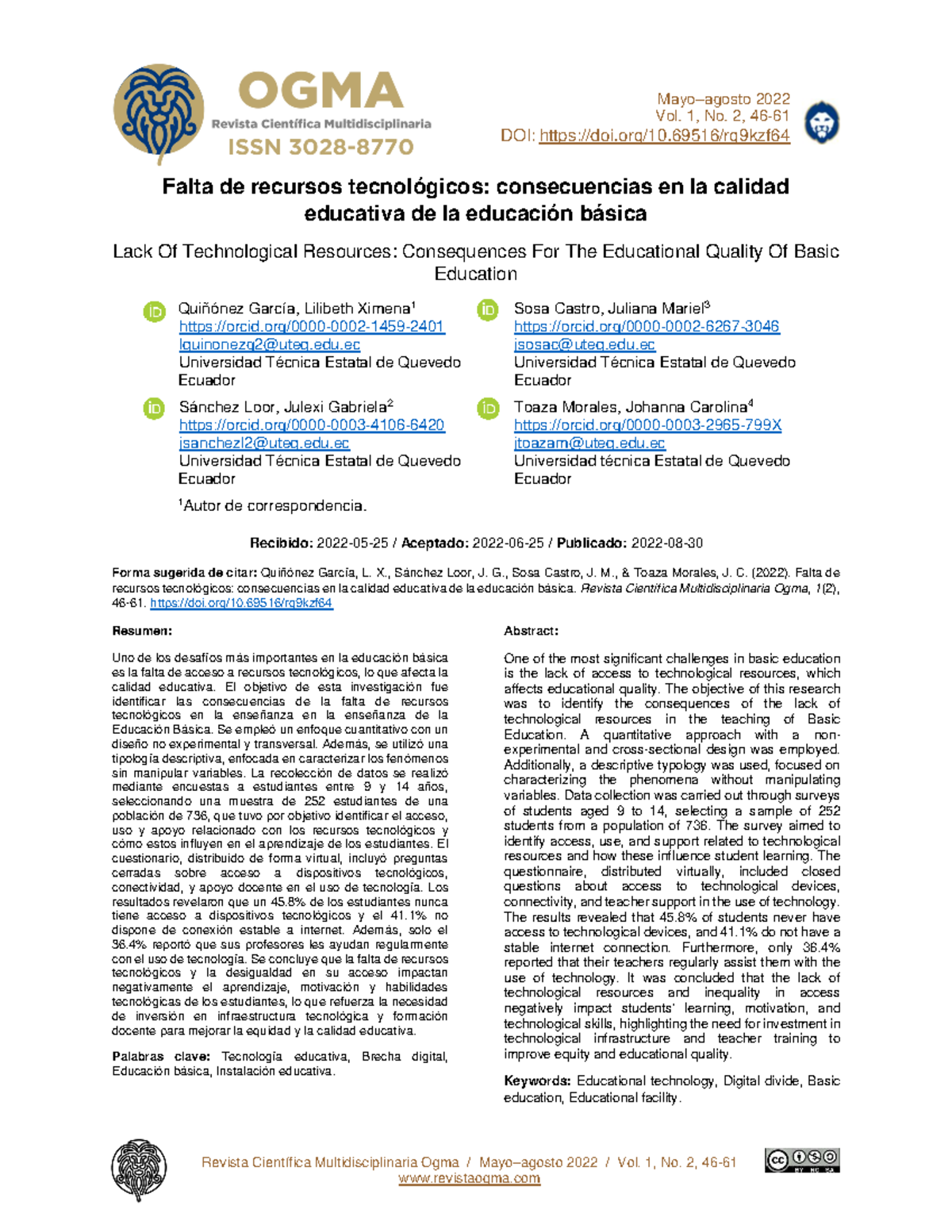Consecuencias de la Falta de Recursos Tecnológicos en la Educación ...