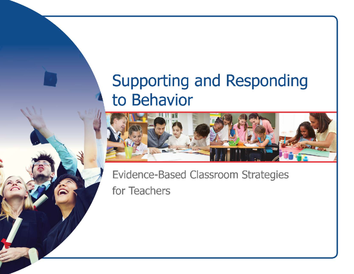 Classroom Management Strategies: Effective PBIS Framework Guide - Studocu