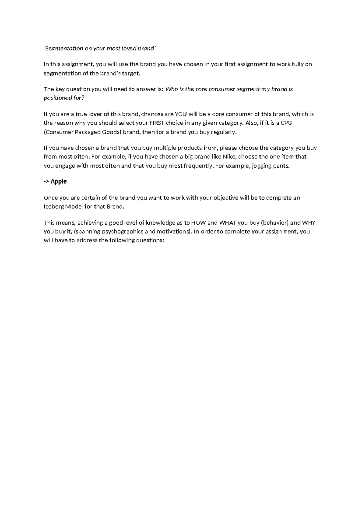 A1.2 Segmentation Case Study: Understanding the Apple Brand Consumer ...