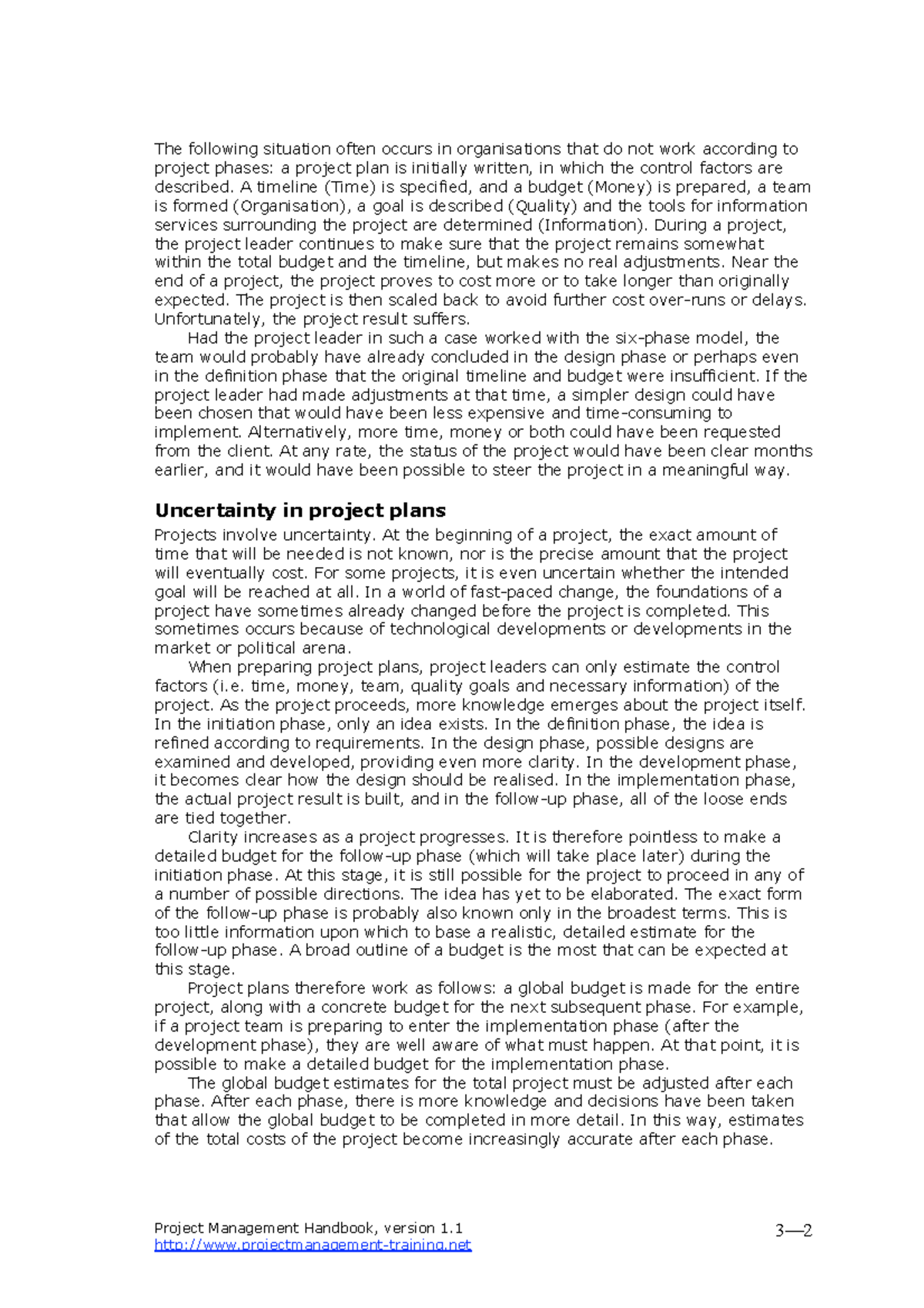 Project Management Handbook - Key Strategies for Success (PM-5) - Studocu