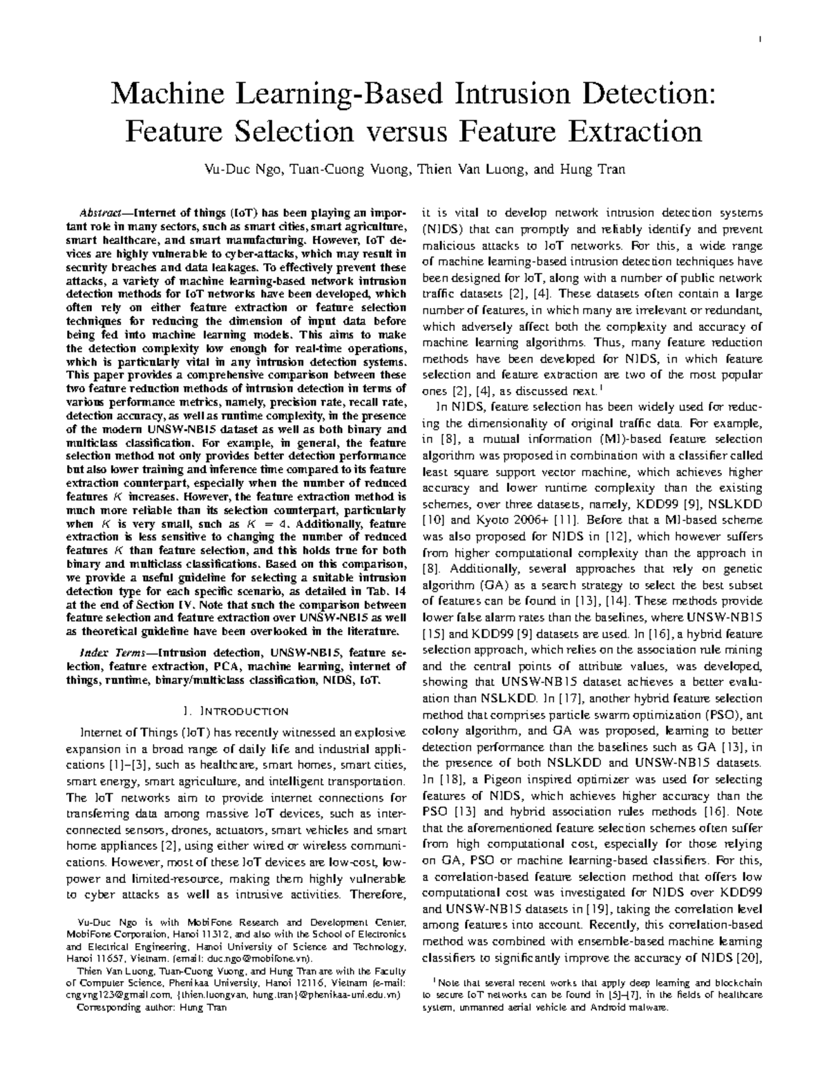 Machine Learning-Based Intrusion Detection for IoT Networks: A ...