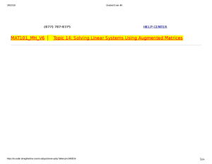 Graded Exam 1 MAT101 Straighterline - Deprecated API usage: The SVG ...