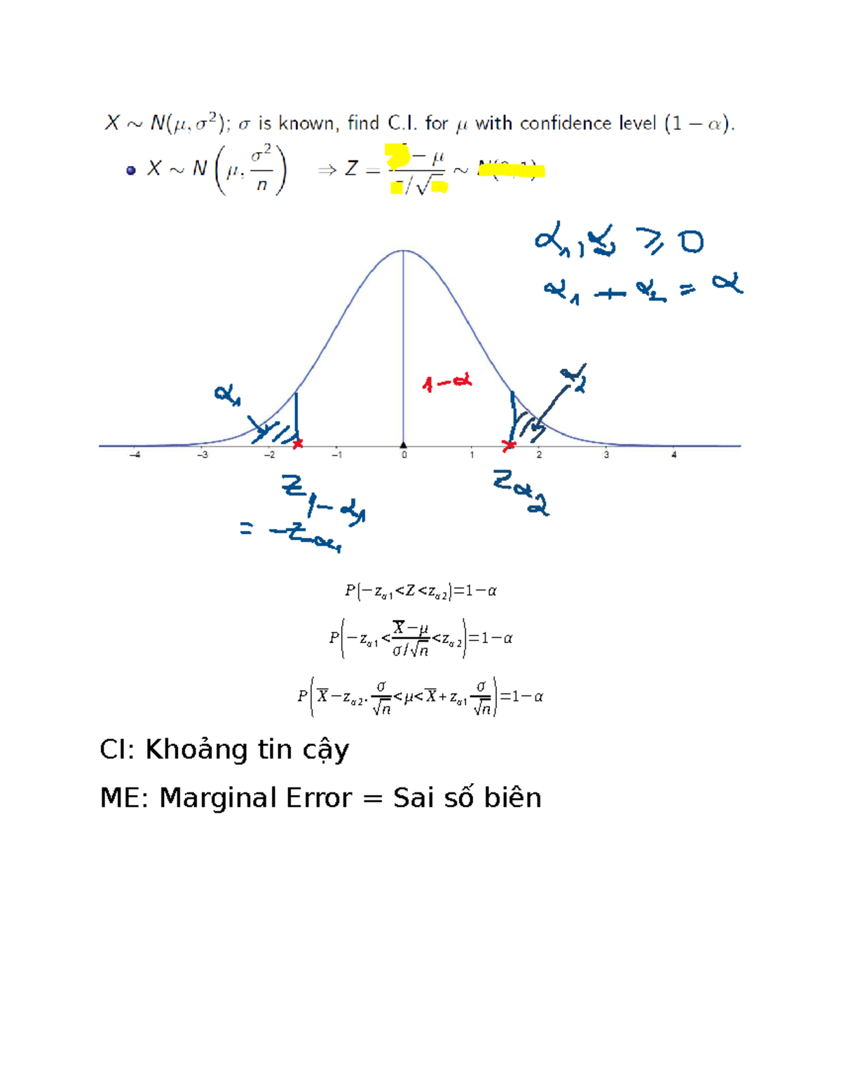 Math Stat Example: Confidence Intervals & Proportions (Lecture 5 ...