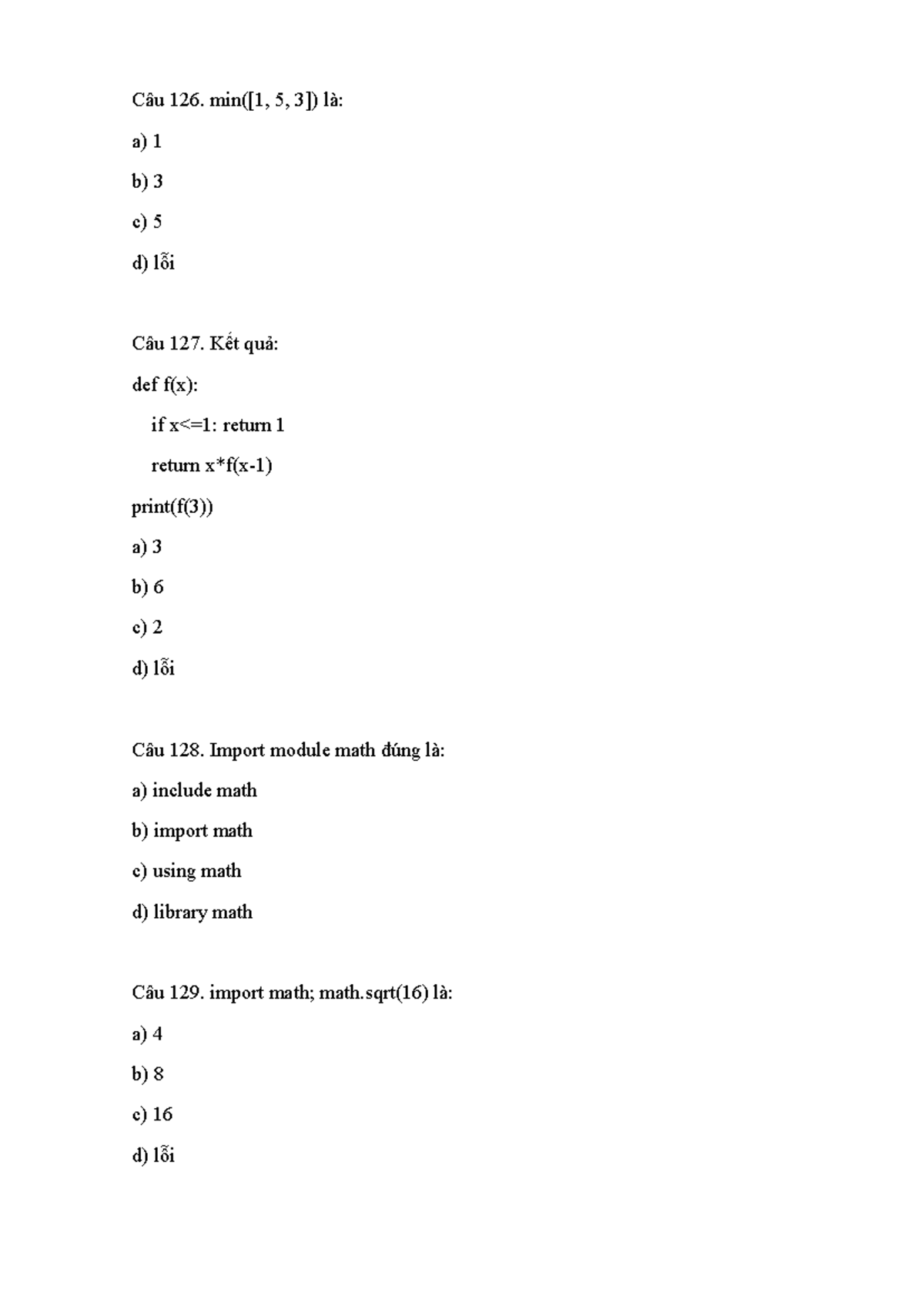 Azota 3 - Python Code Results and Errors Analysis - Studocu