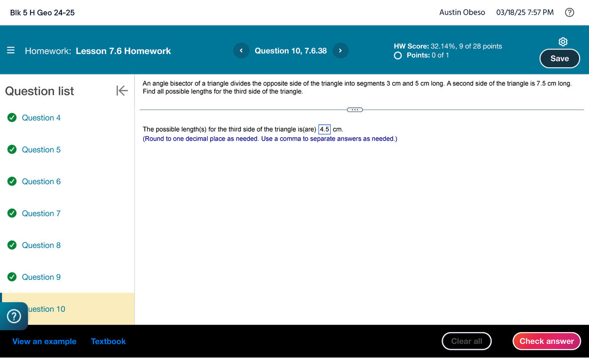 Do Homework - Lesson 7.6 Homework 3 - Homework: Lesson 7 Homework ...