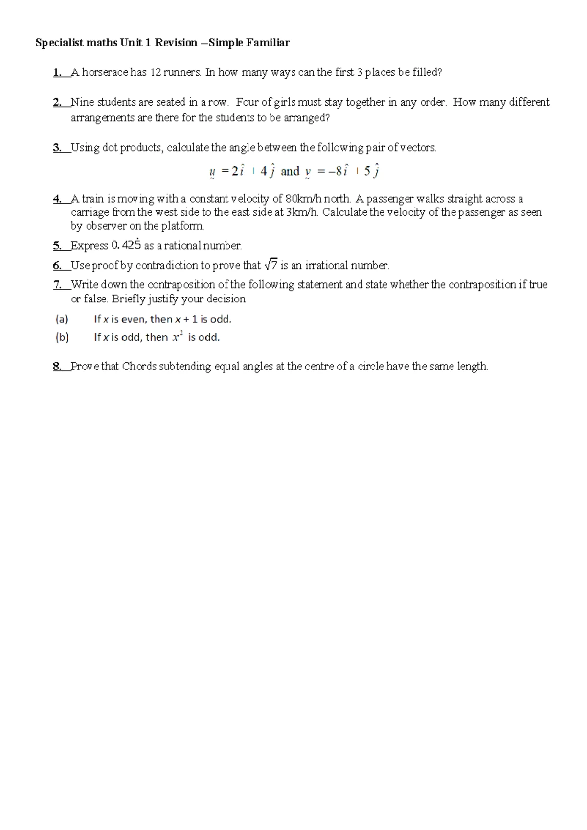 Chapter 10: Matrices & Transformations Learning Matrix (Spec. Math 2025 ...