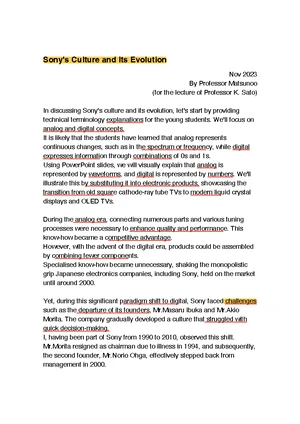 JAPANESE CULTURAL INSIGHT: THE CONCEPT OF GAMBARI AND MODERN