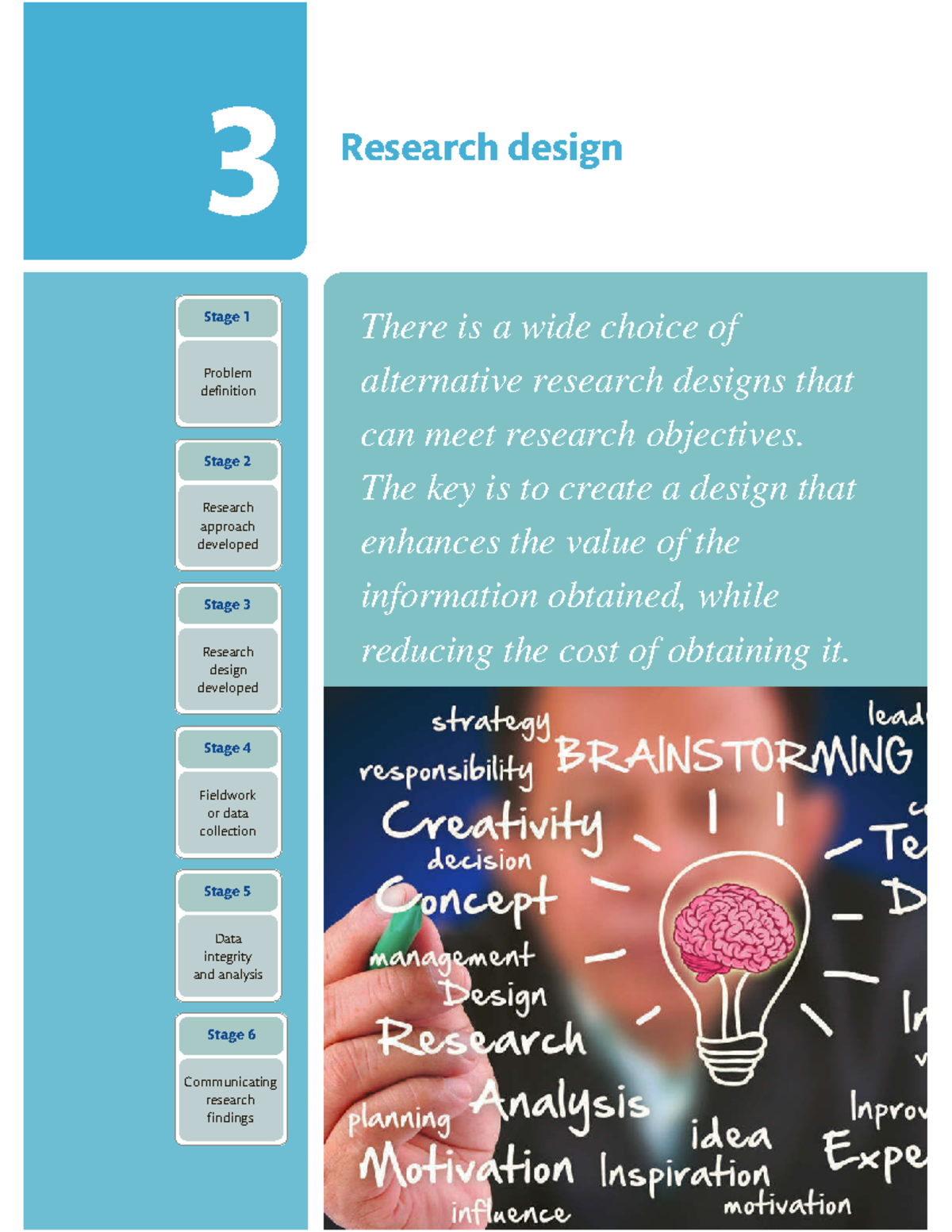 Chapter 3: Research Design in Marketing Research (MKT 301) - Studocu