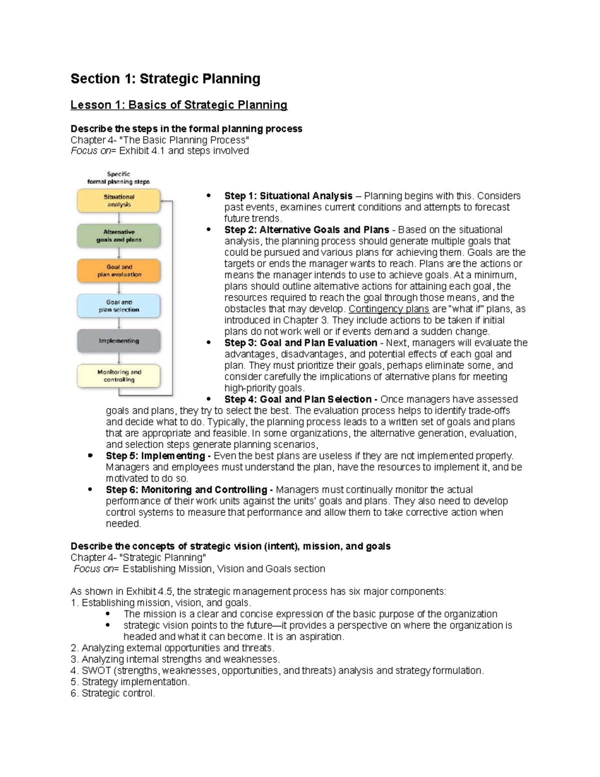 C483 Study Guide: Strategic Planning, TQM, and HR Management Insights ...
