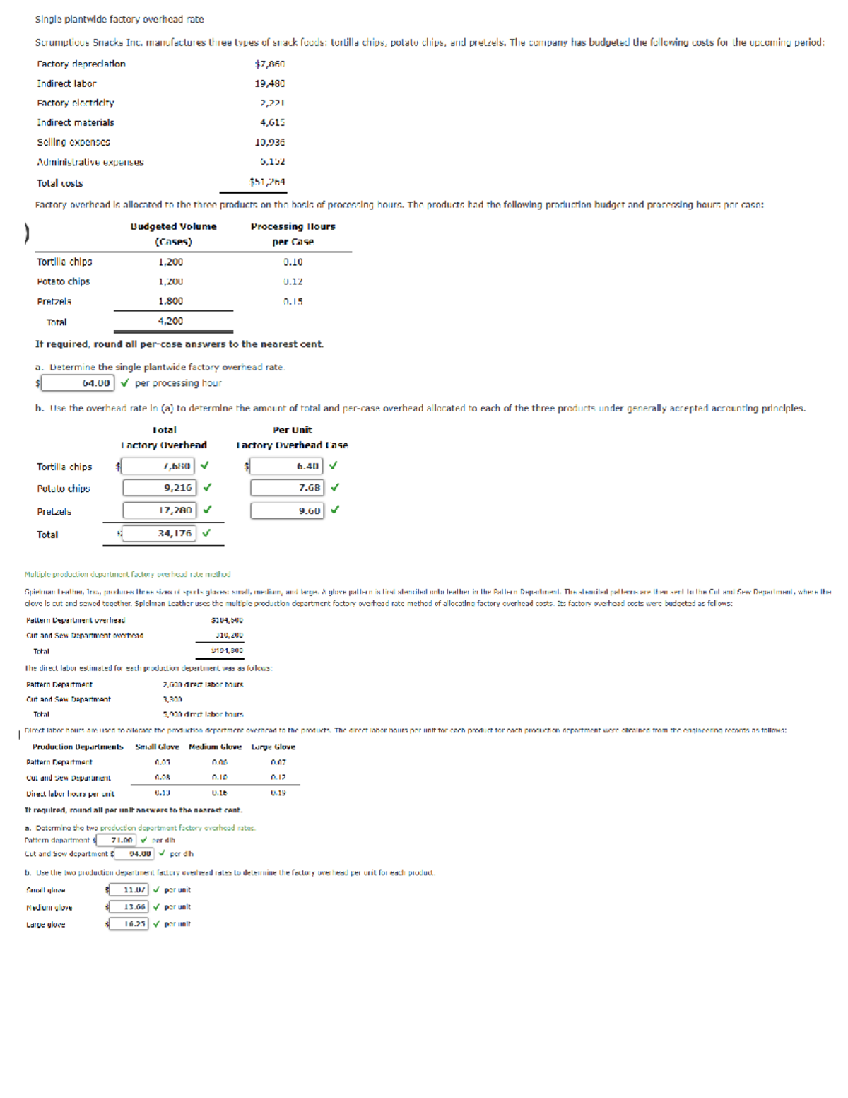 ACC-202 Problem Set 3-1: Understanding Factory Overhead Allocation ...