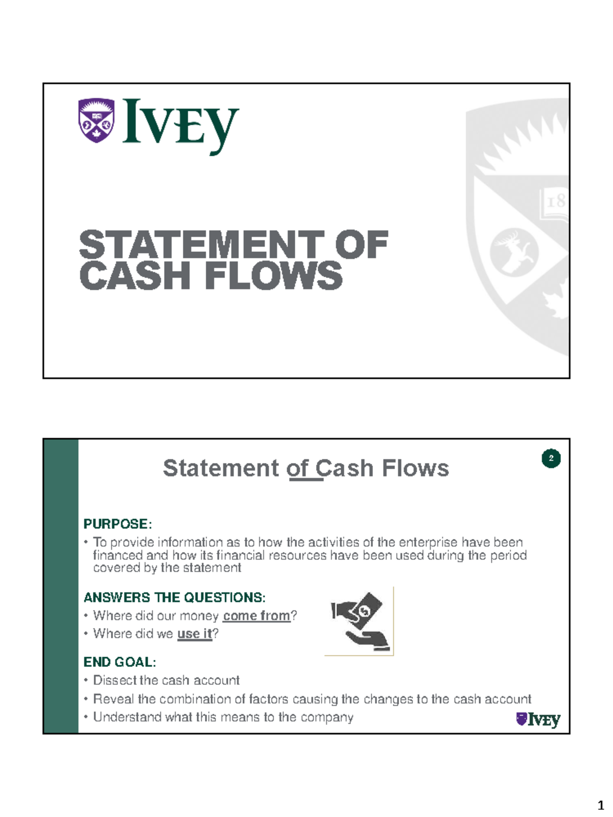 STAT 101: Statement of Cash Flows Analysis (Apr 2024) - Studocu