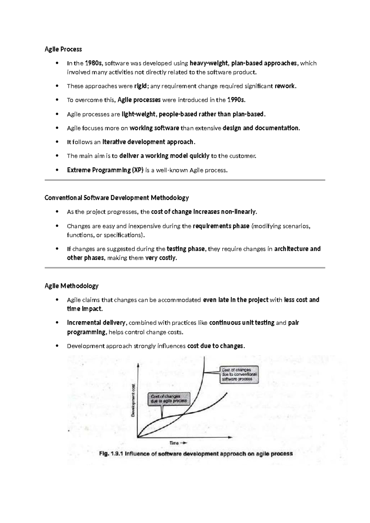 Agile Methodology Overview: Key Principles and Practices (UNIT 1) - Studocu