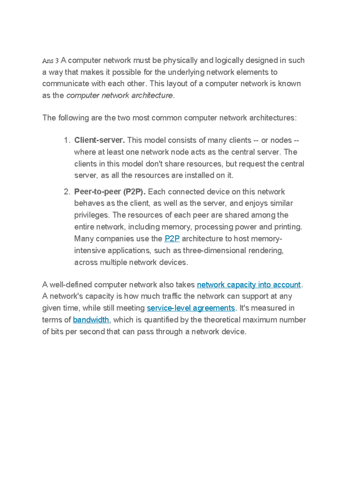cn-architecture-client-server-peer-to-peer-models-explained-studocu