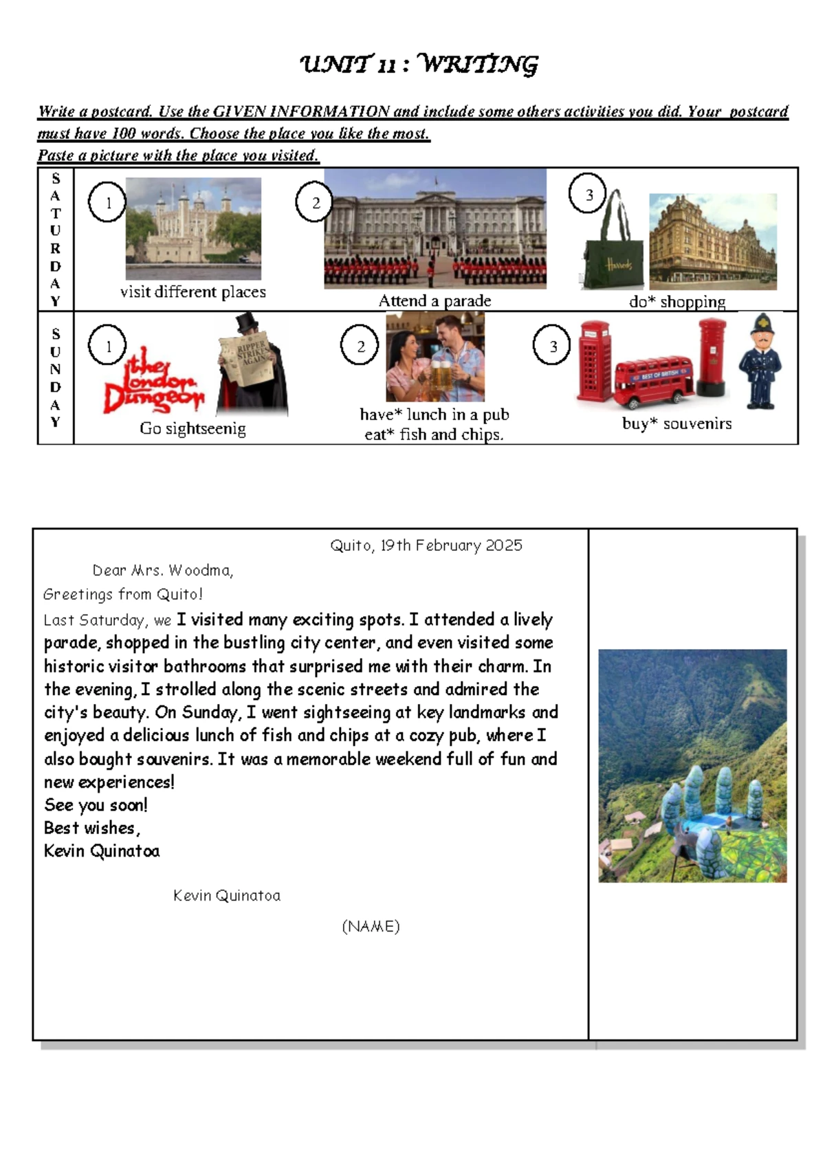 Unit 4: My New Apartment - Video Activity Sheets - Studocu