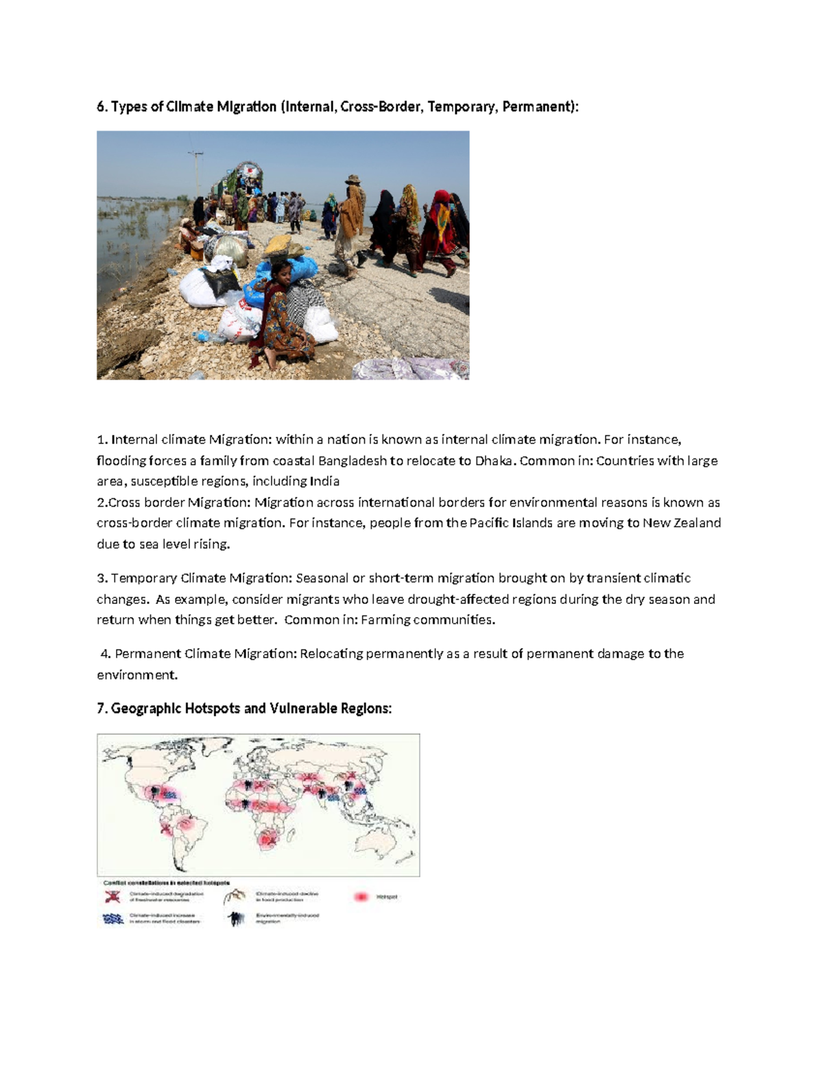 Climate Migration Types: Internal, Temporary, Permanent - Env Report ...