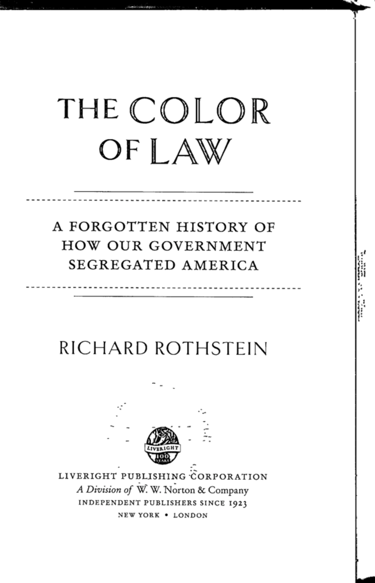The Color of Law: Government Segregation Policies in Richmond, CA - Studocu