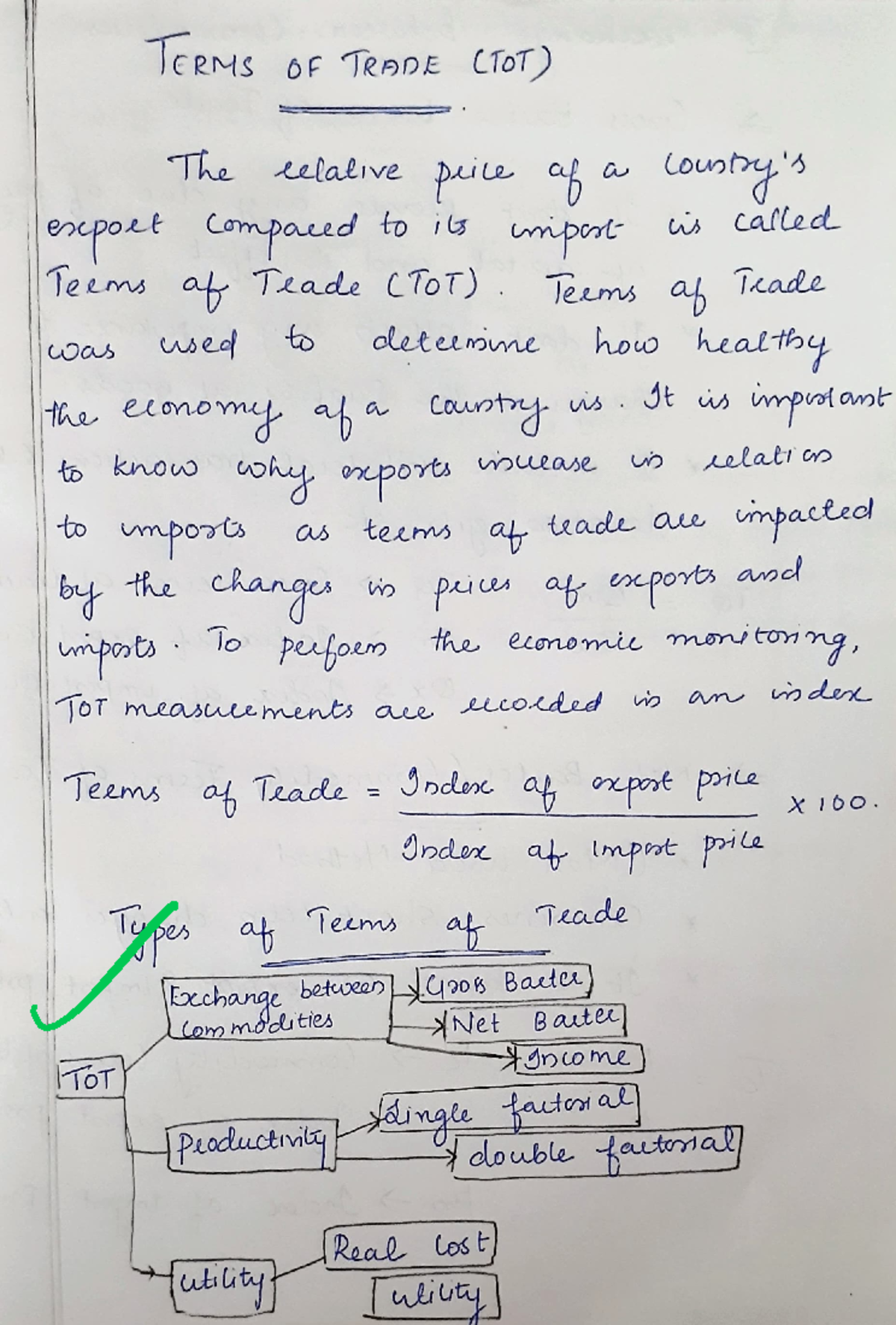Terms of Trade in International Business: CTOT Study Notes - Studocu