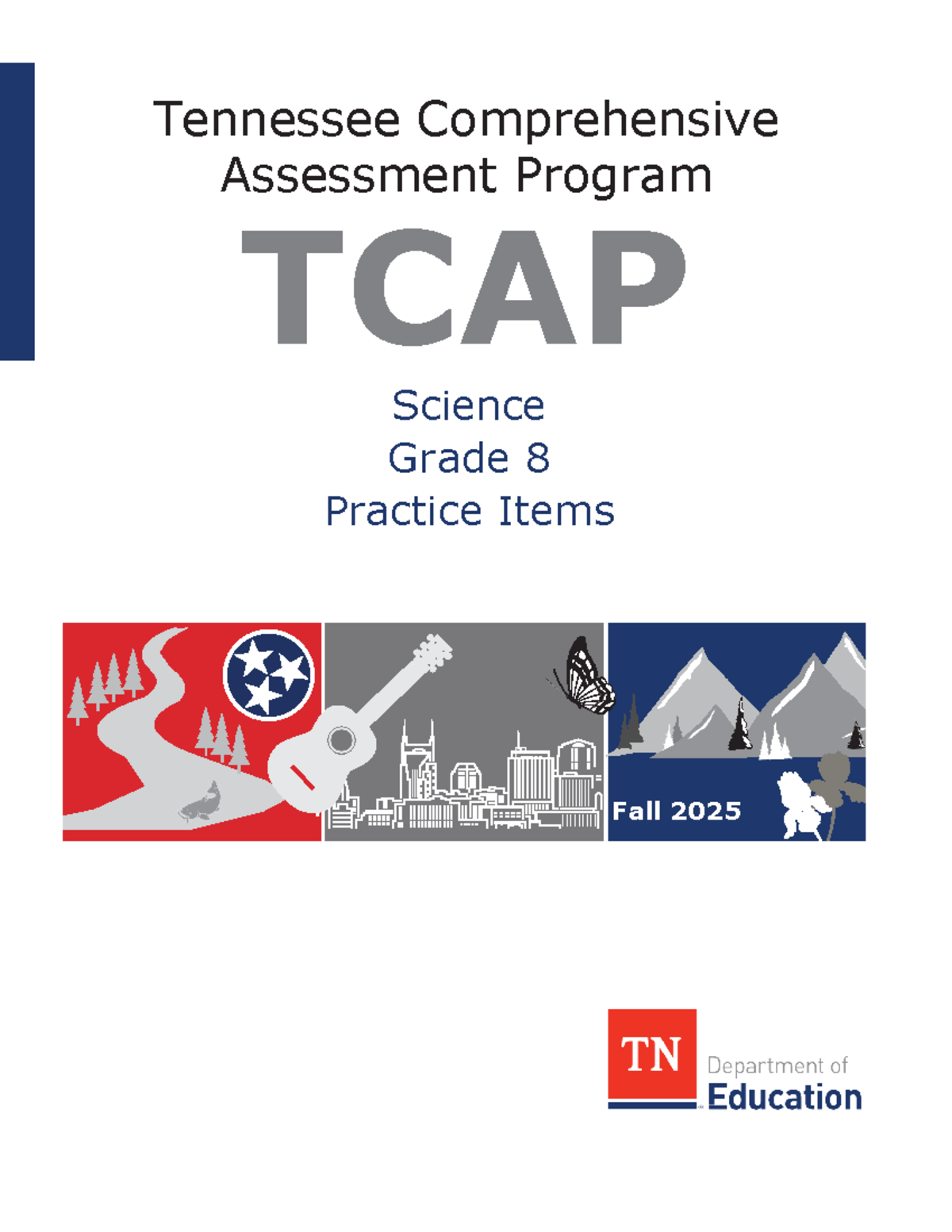TCAP Science Grade 8 Practice Items - Fall 2025 - Studocu