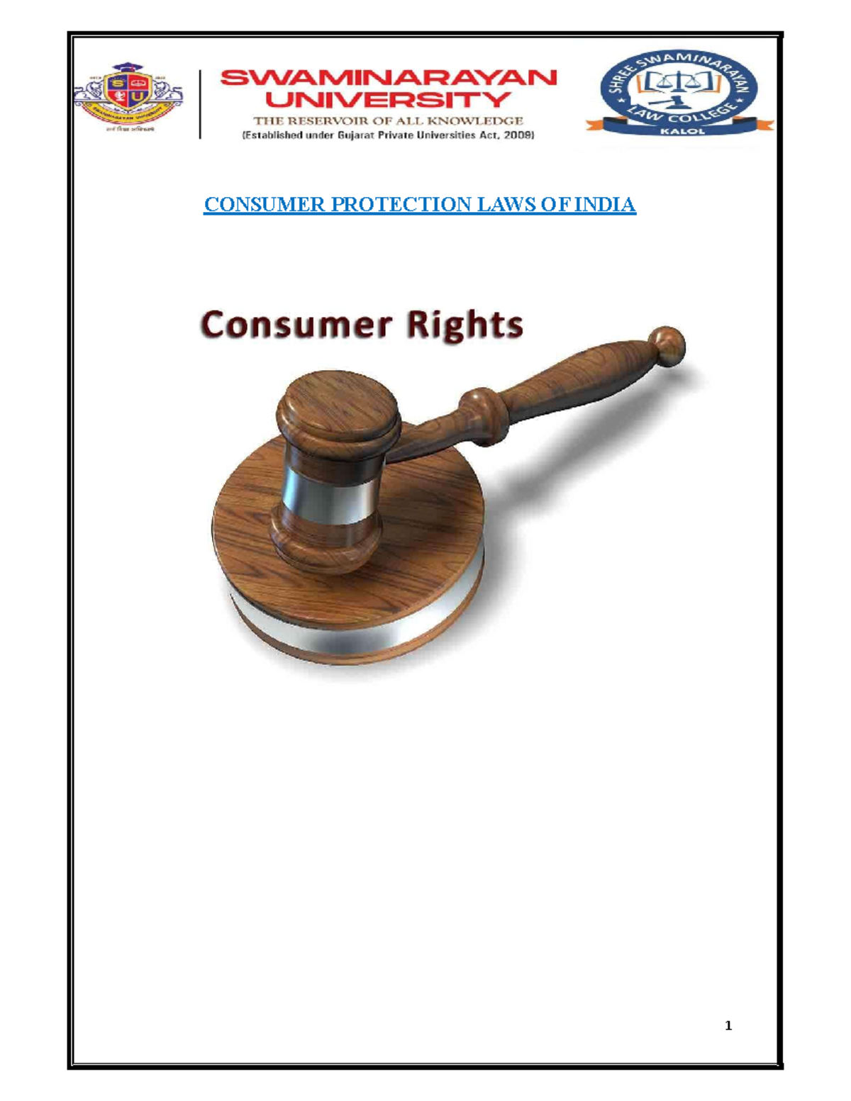 Consumer Protection Laws in India: An Overview and Analysis - Studocu