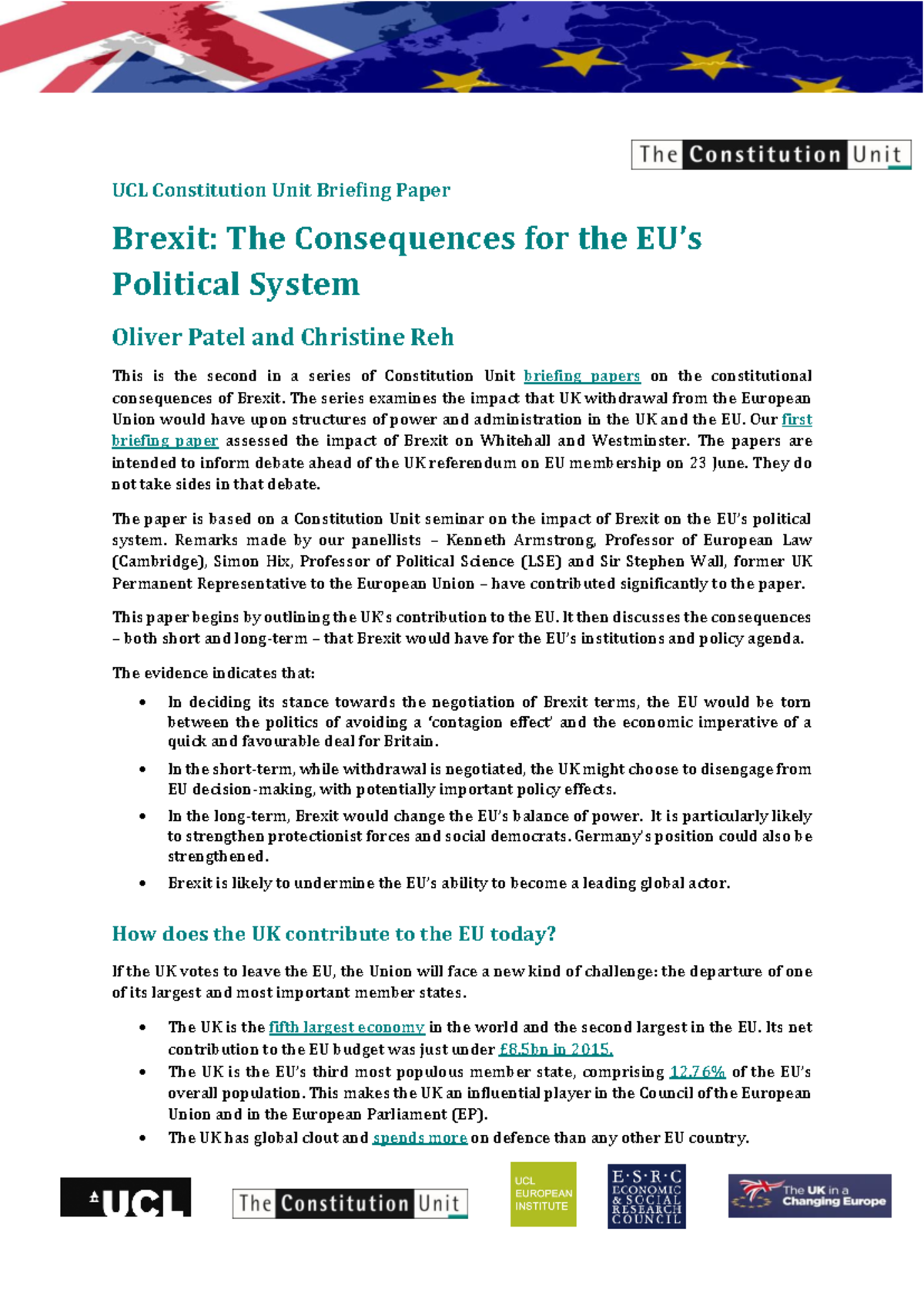 Briefing-paper-2 - it helps in course work - UCL Constitution Unit ...