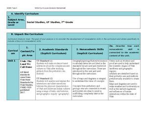 D630 WGU Task 4 Curriculum Map Passed - WGU Curriculum Map Template ...