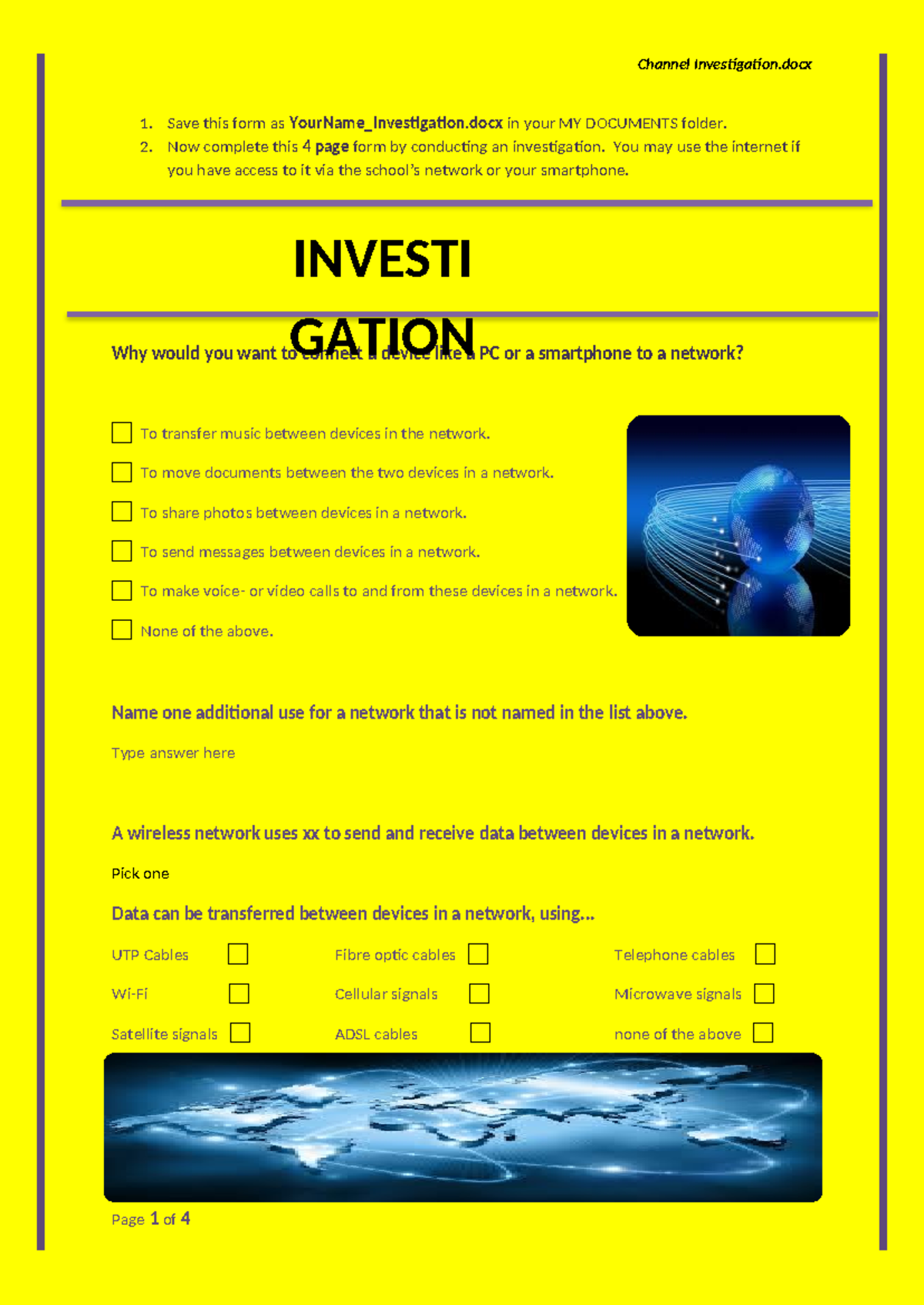 Network Connection Investigation: Understanding Communication Channels ...
