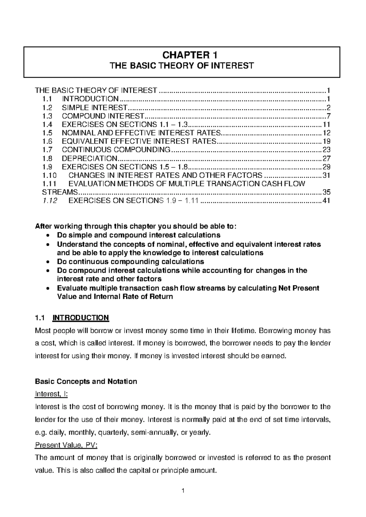 MACV101 TEST 1 - Group C - test 1 question paper - Department of ...