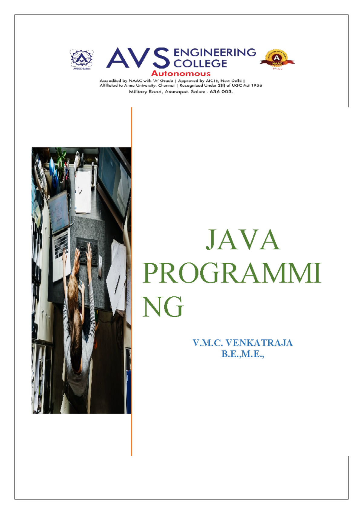 OHS352 Project Report Writing: Java Programming Fundamentals and ...