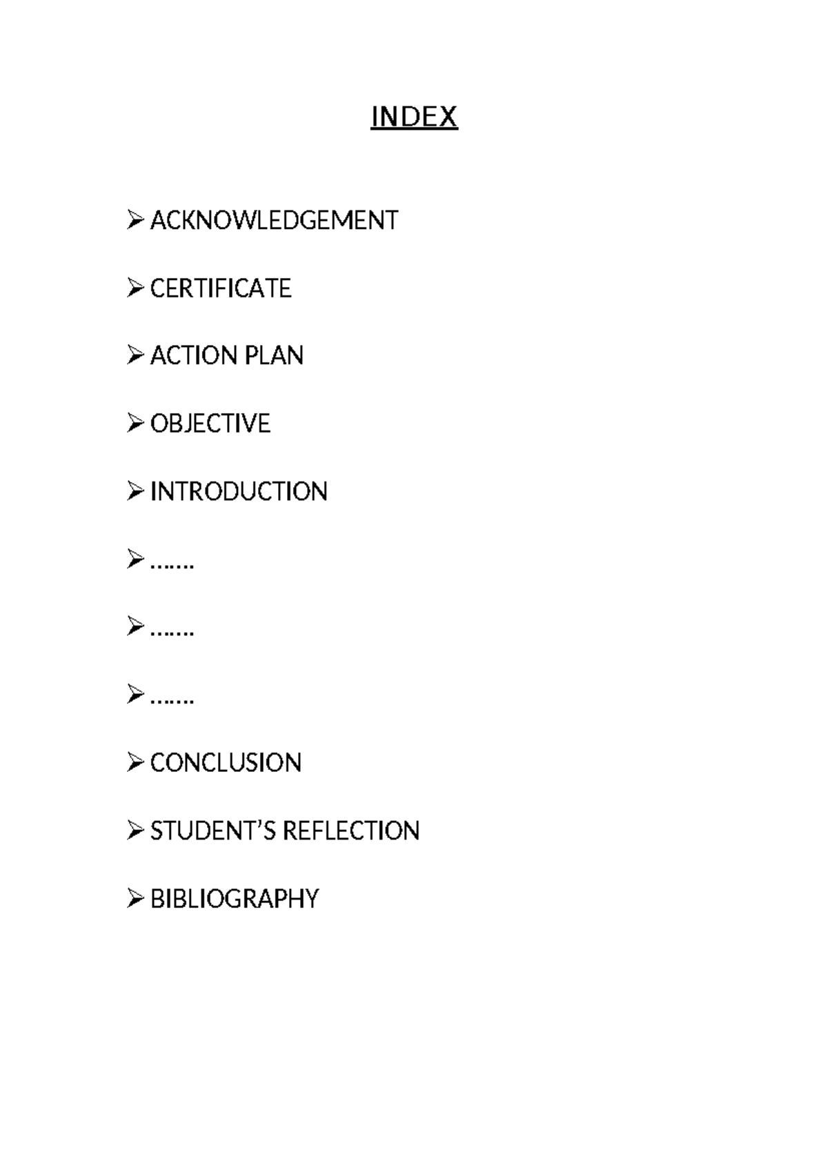 Project Formats - Class XII English Project Guide - Studocu