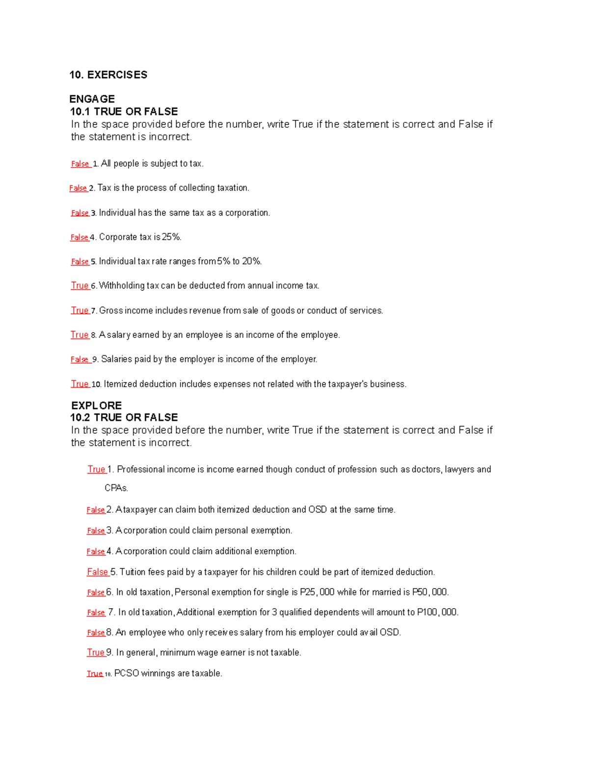 Intangible Assets Overview and Answer Key: ACC 101 Final Exam - Studocu
