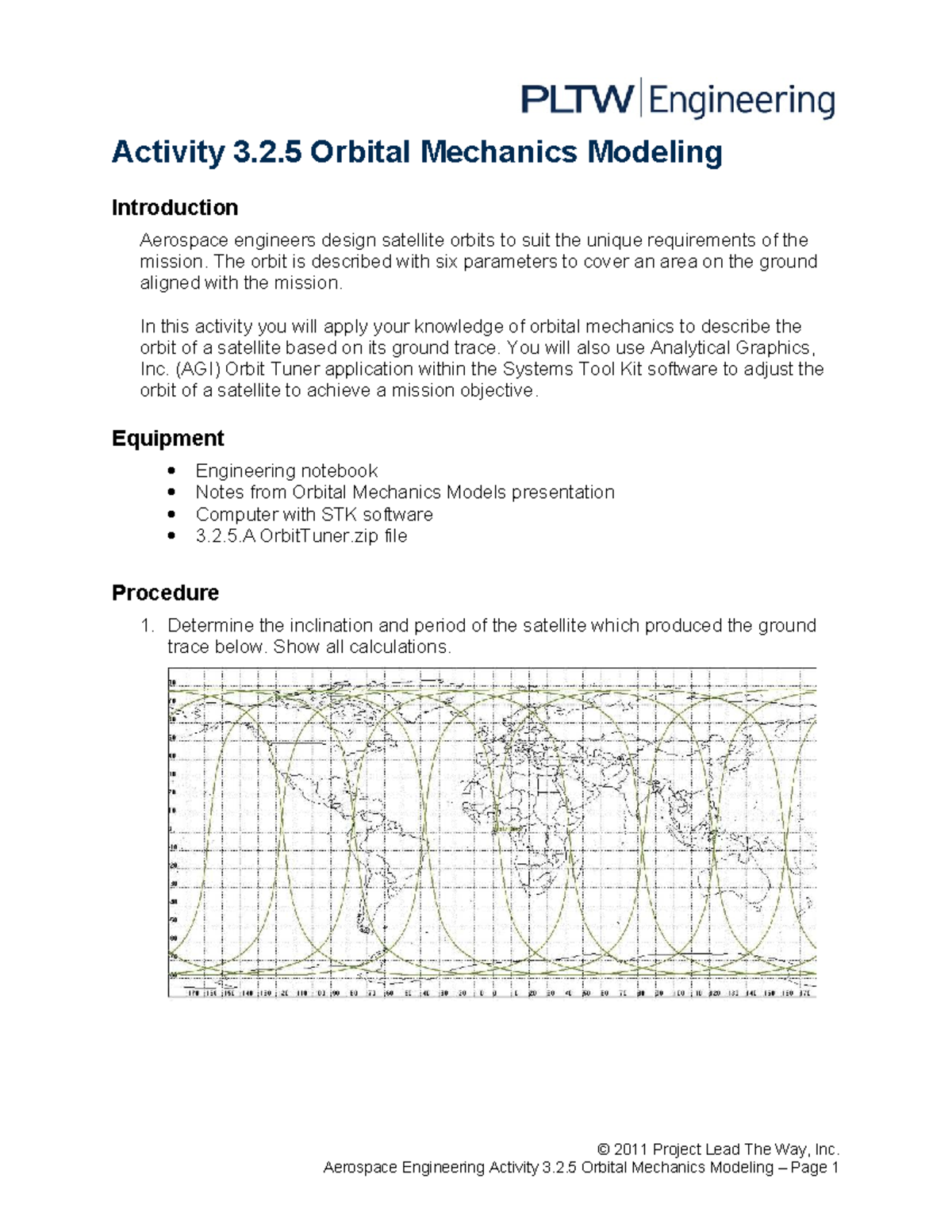 Aerospace Engineering Activity 3.2.5: Orbital Mechanics Modeling - Studocu