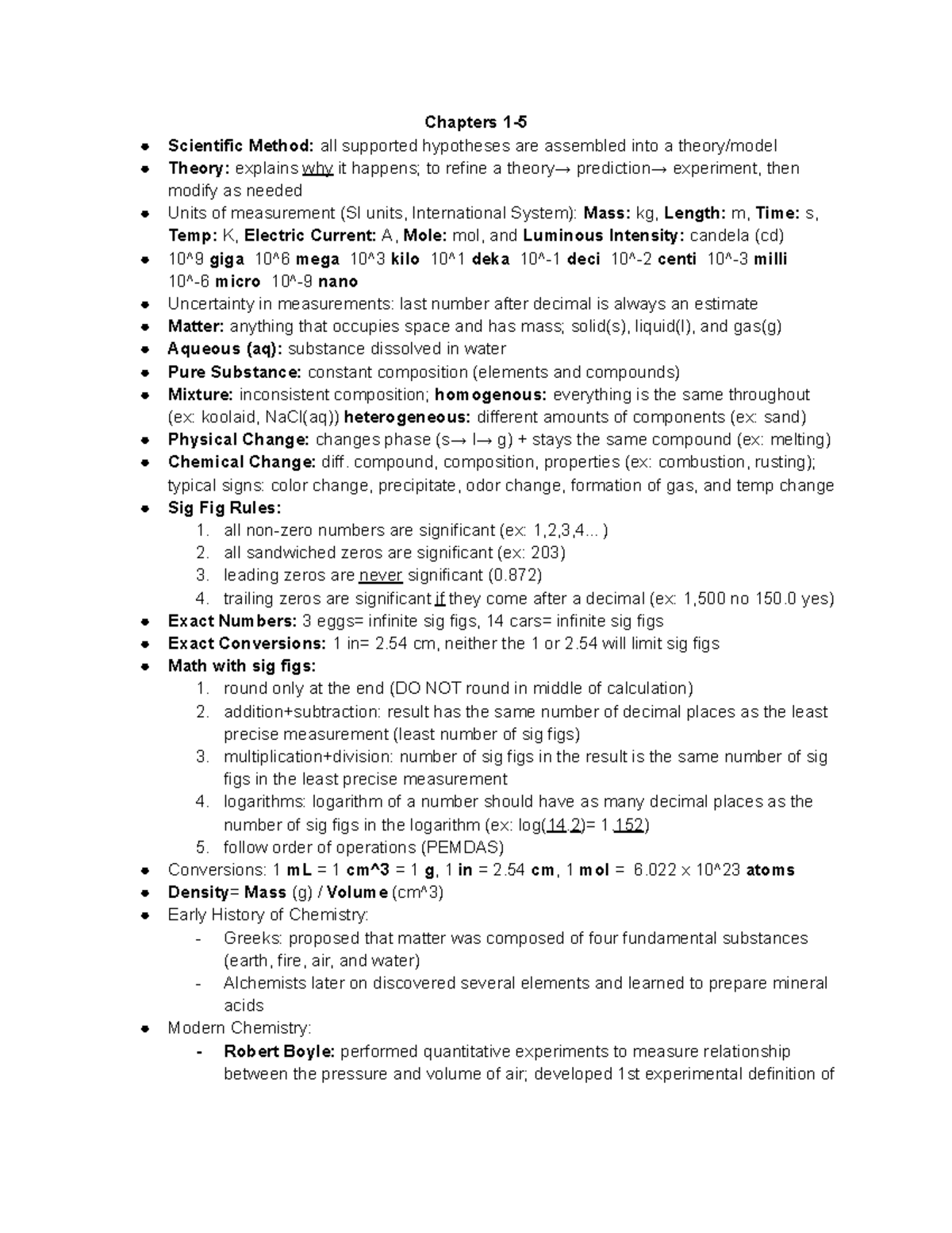 Chem 1127Q Final Exam Study Guide: Key Concepts and Principles - Studocu