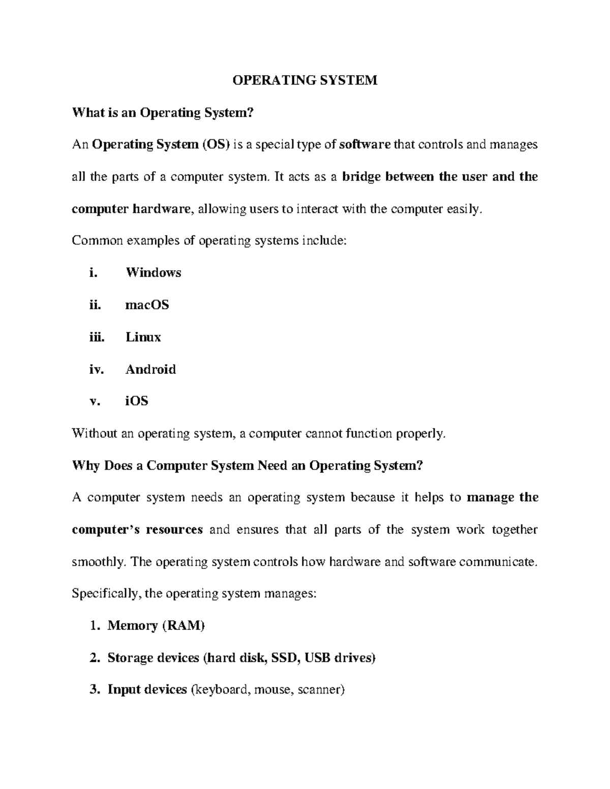 OS 101: Understanding the Role and Importance of Operating Systems ...