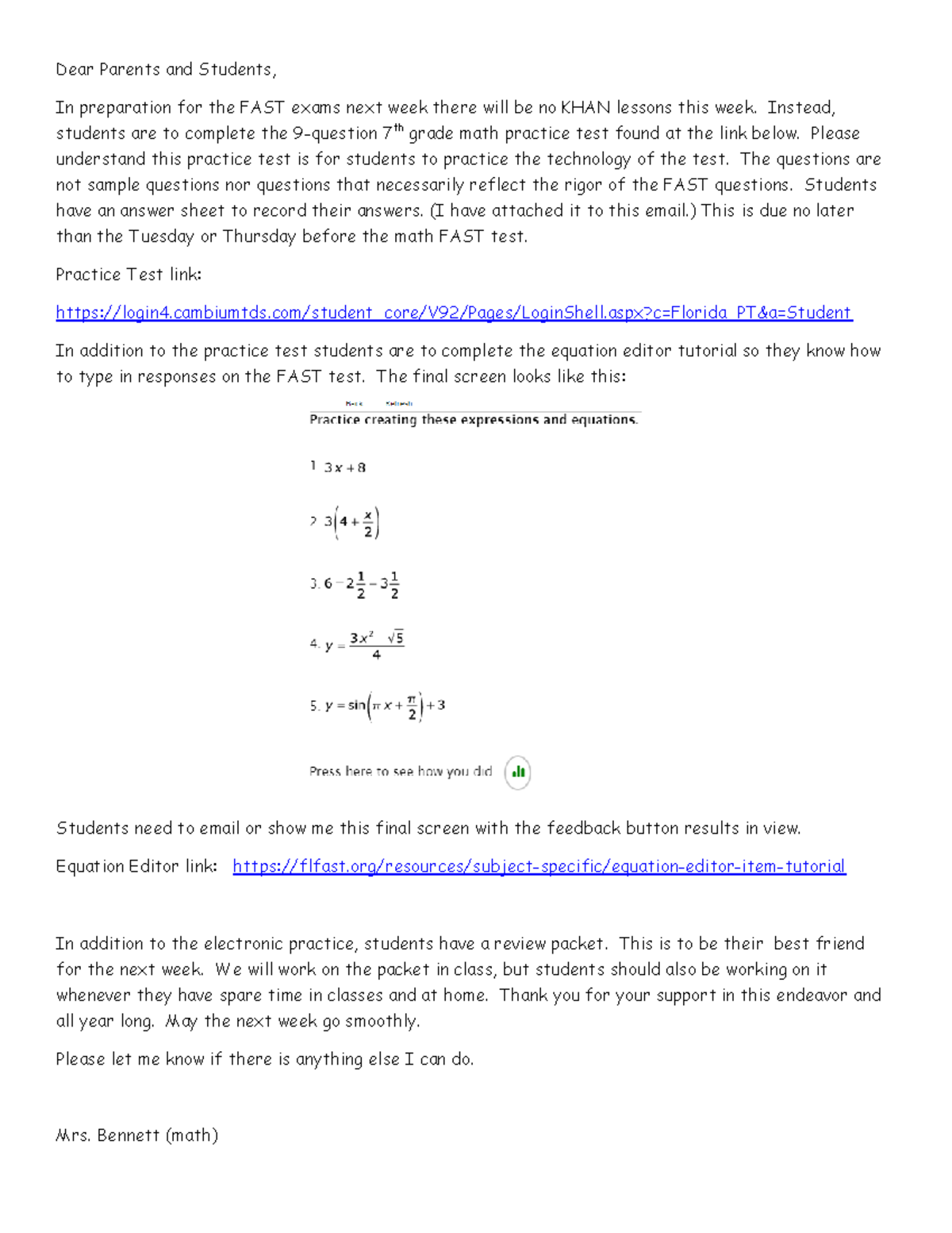 FAST Grade 7 Math Practice Test & Tutorial Prep for Exams - Studocu
