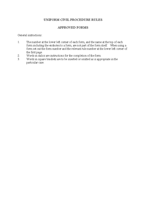 Form 2 Claim UCPR - ssssss - SUPREME/DISTRICT/MAGISTRATES COURT OF ...