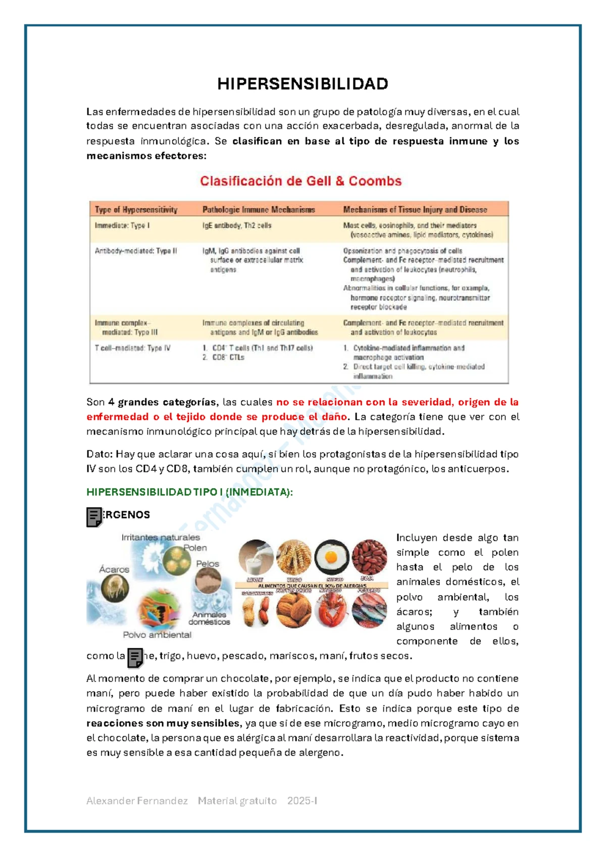 Inmuno S3 - Apuntes sobre el Sistema Inmune Innato y sus Funciones ...