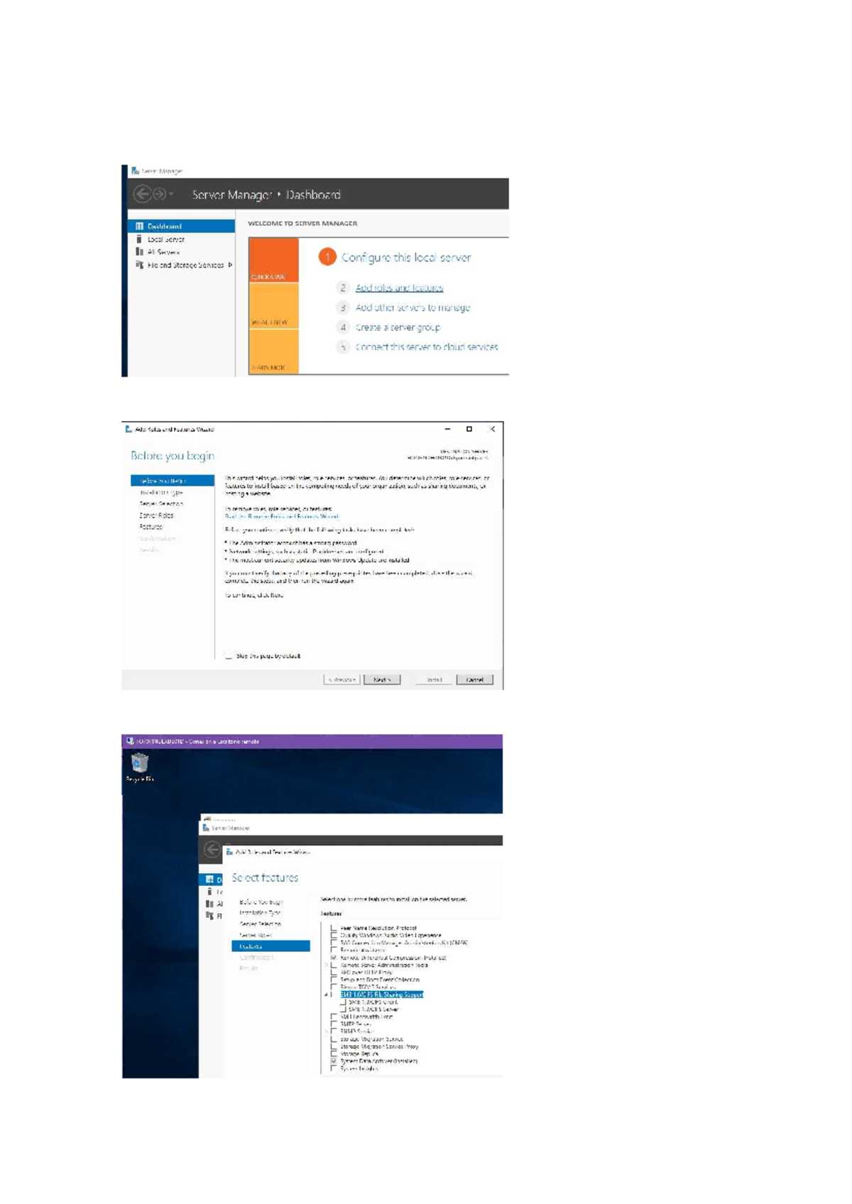 Server Manager Configuration Guide: Roles & Features Setup - Studeersnel