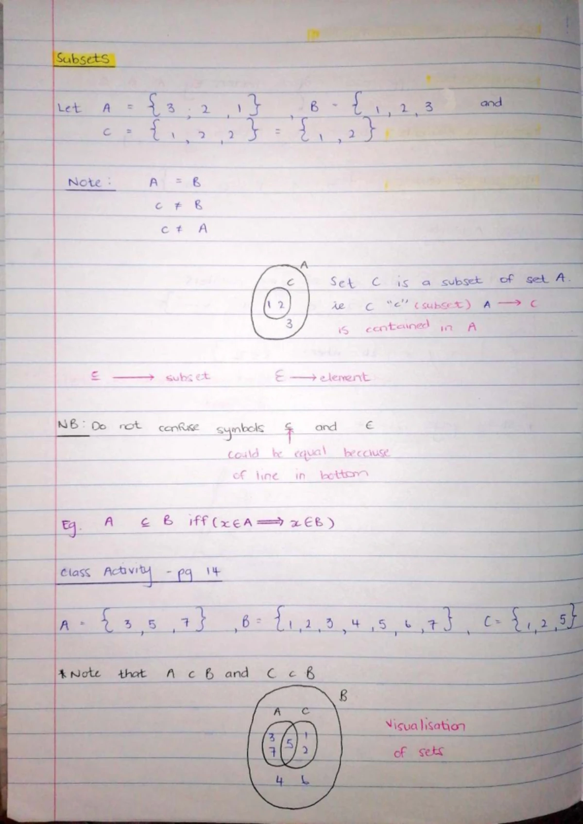Maths 130 Lecture Notes: Infinity Signs & Intersections Explained - Studocu