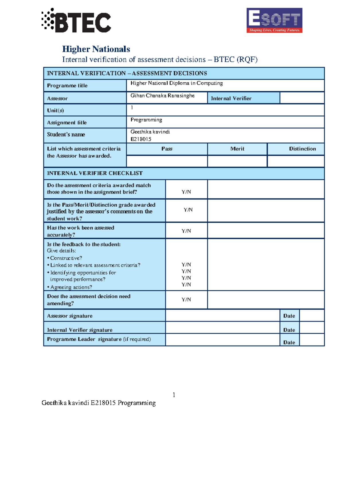 E218015-172002 7696354-513852-Unit-01 Programming Assignment Final (1 ...